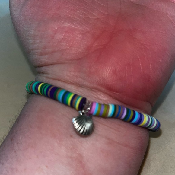 Handmade Clay Necklace and Bracelet Set - Picture 5 of 5